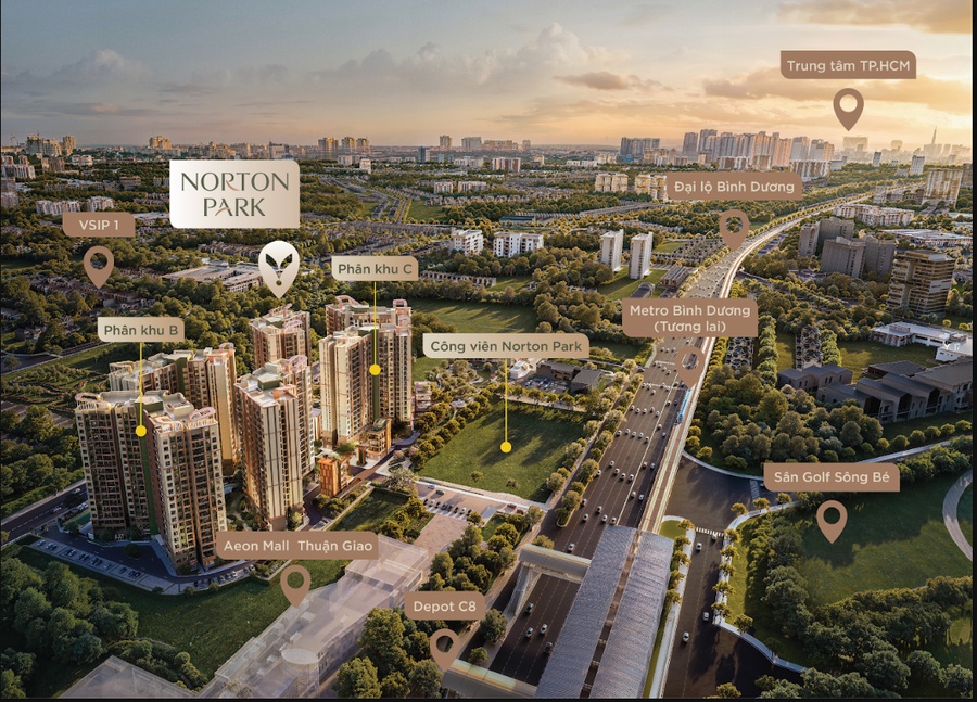Thiết Kế Căn Hộ Norton Park Gamuda Land: Tổng Thể & Mặt Bằng